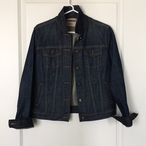 dark rinse denim jacket